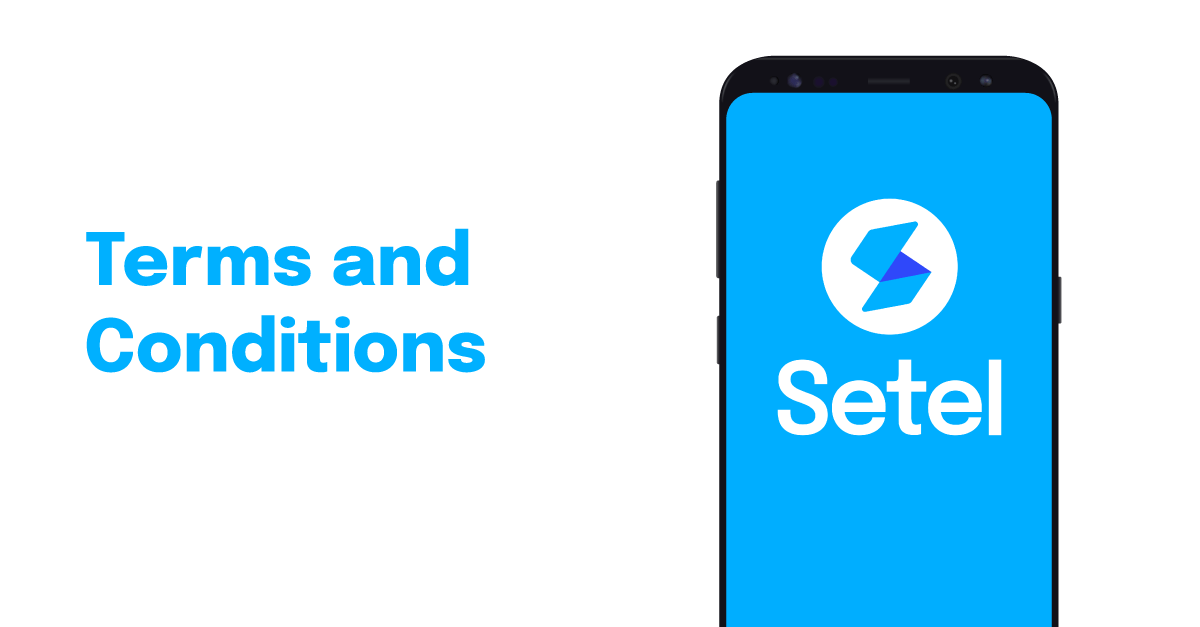 App Usage Terms & Conditions | Setel