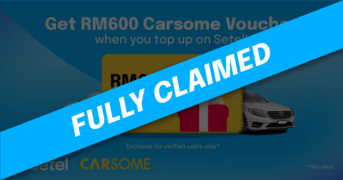 RM600 Carsome Voucher | Setel