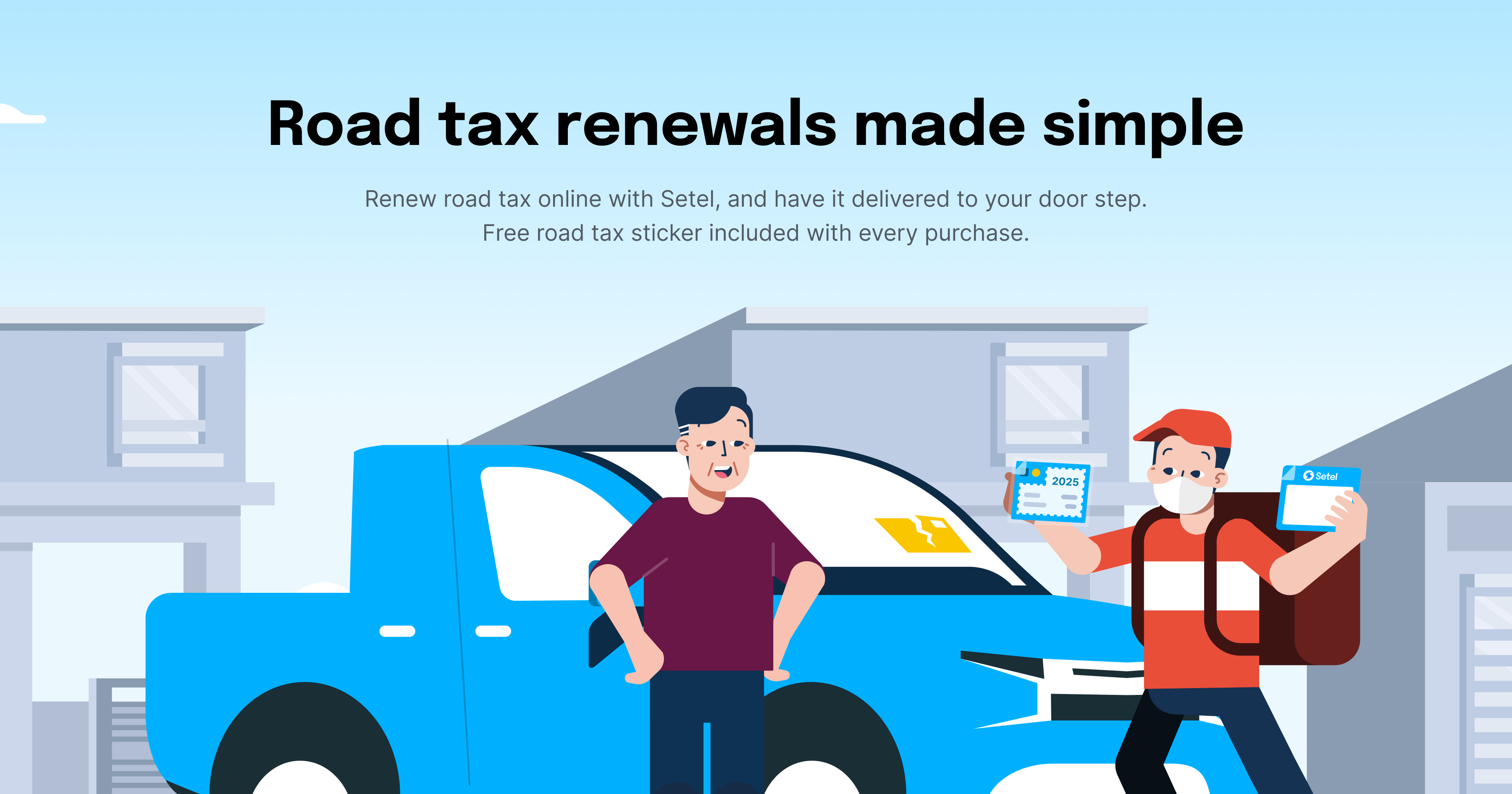 Renew Road Tax | Setel