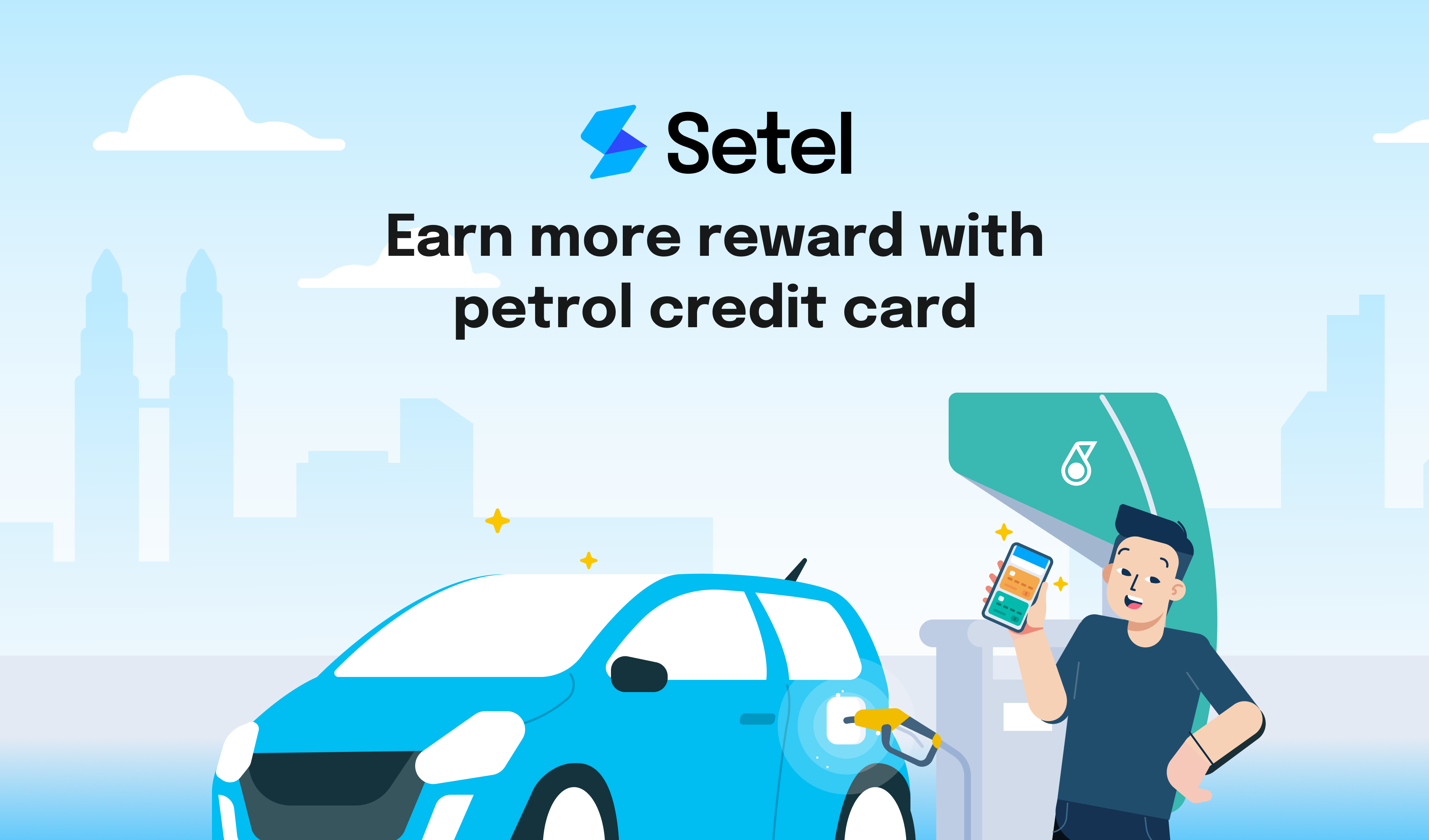 Petrol Credit Card Setel