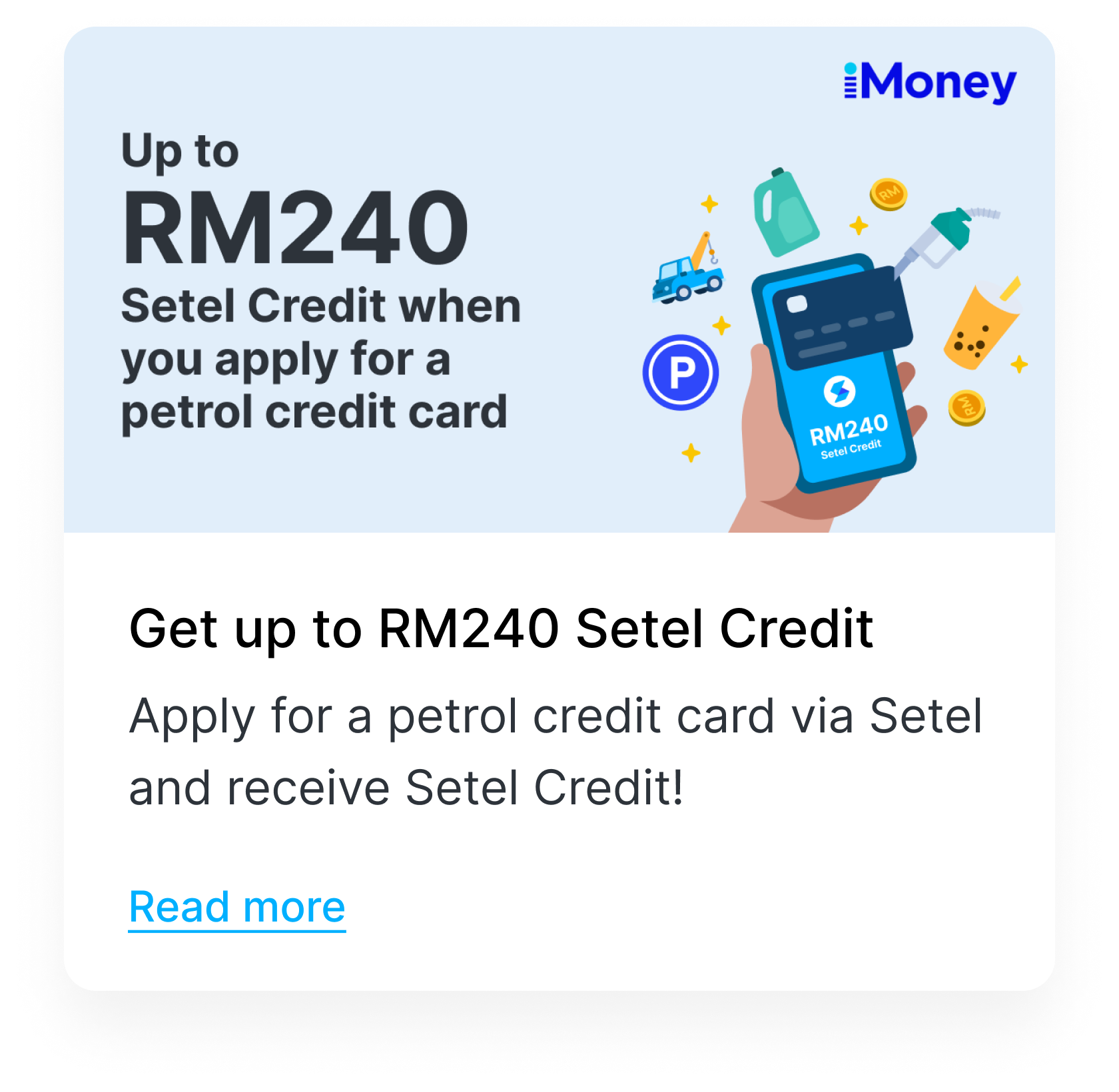 Get Up To Rm240 Setel Credit